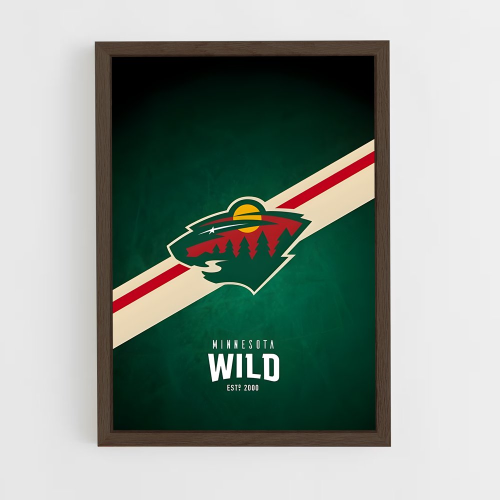Poster Minnesota wild NHL – affiche Hockey sur glace (vue 5)